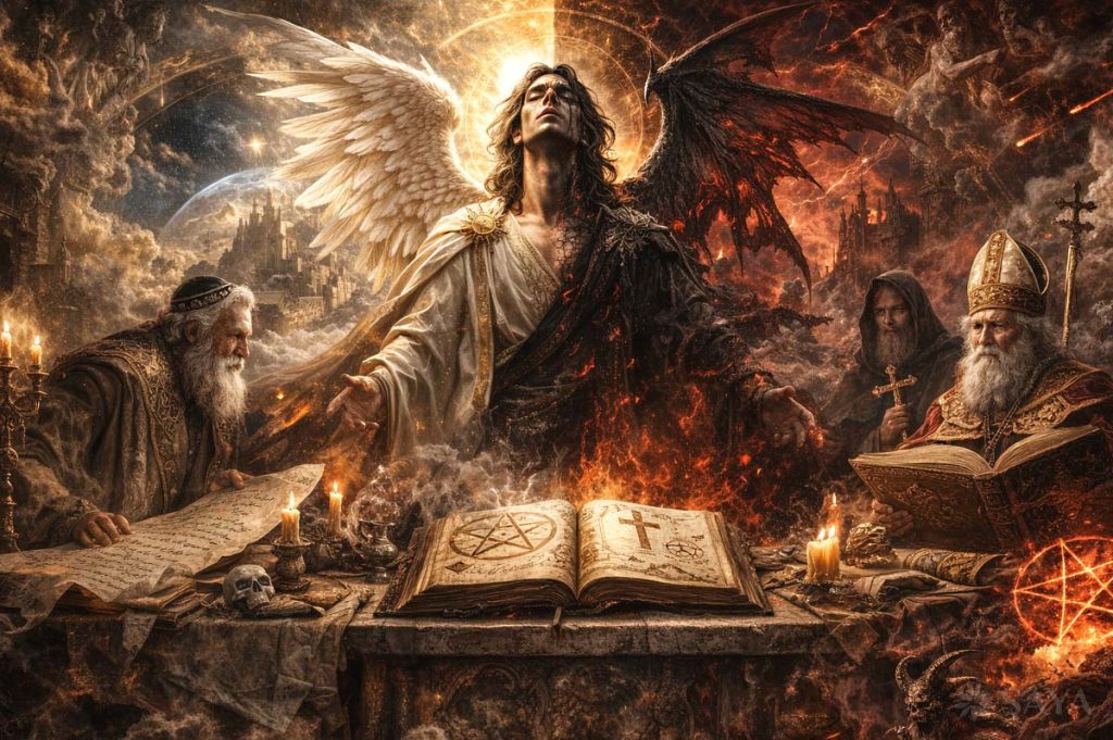 Lucifer nem egyetlen vallásból származik. Inkább egyfajta „összeolvadás”.