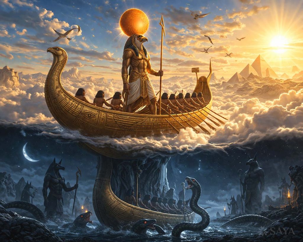 Spirituális történet: a Nap útja az égen